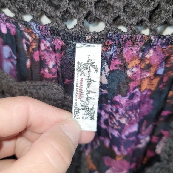 FREE PEOPLE Lulu May Feme Bodysuit, sz Small - Picture 5 of 15